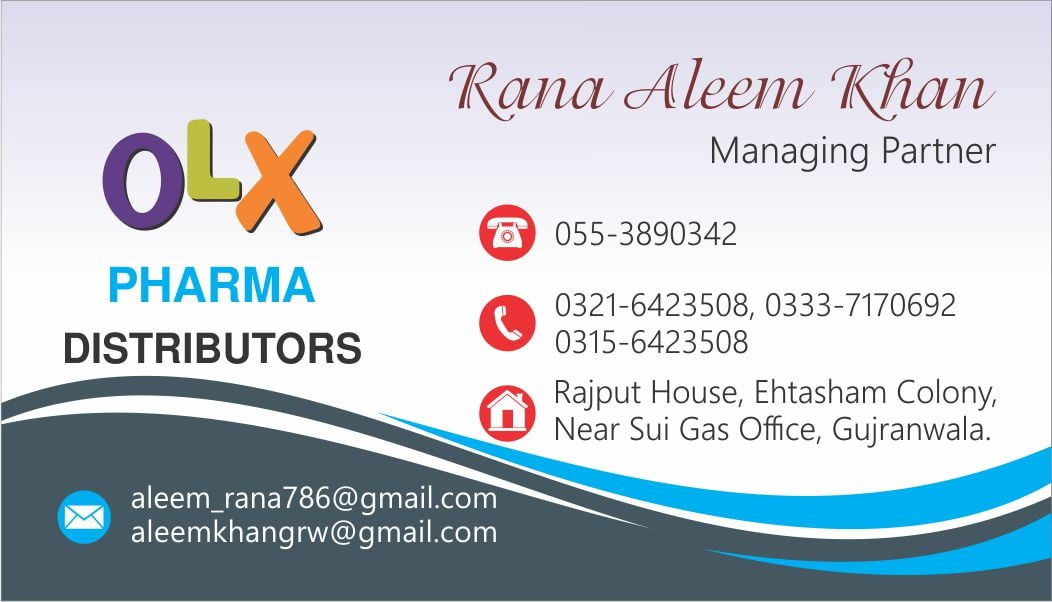 Contact Us – OLX PHARMA DISTRIBUTORS