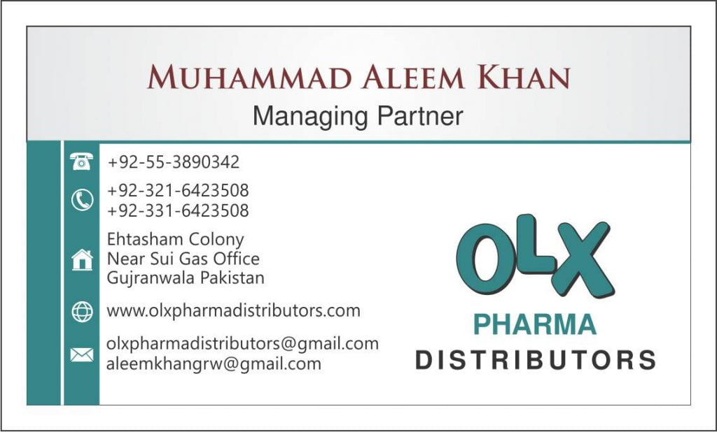 Contact Us – OLX PHARMA DISTRIBUTORS